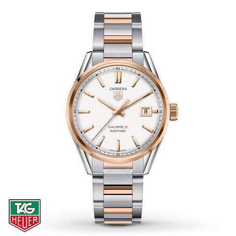 Đồng Hồ TAG Heuer Carrera Calibre 5 Automatic vàng 18k WAR215D.BD0784