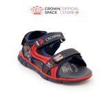  Dép Quai Hậu Sandals Trẻ Em Cao Cấp Chính Hãng Crown Space Dành Cho Bé Trai Đi Chơi Đi Học CRUK529 Size 30 - 35 