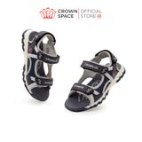  Dép Quai Hậu Sandals Trẻ Em Cao Cấp Chính Hãng Crown Space Dành Cho Bé Trai Bé Gái Đi Chơi Đi Học CRUK580 Size 30 - 36 