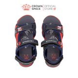  Dép Quai Hậu Sandals Trẻ Em Cao Cấp Chính Hãng Crown Space Dành Cho Bé Trai Đi Chơi Đi Học CRUK529 Size 30 - 35 