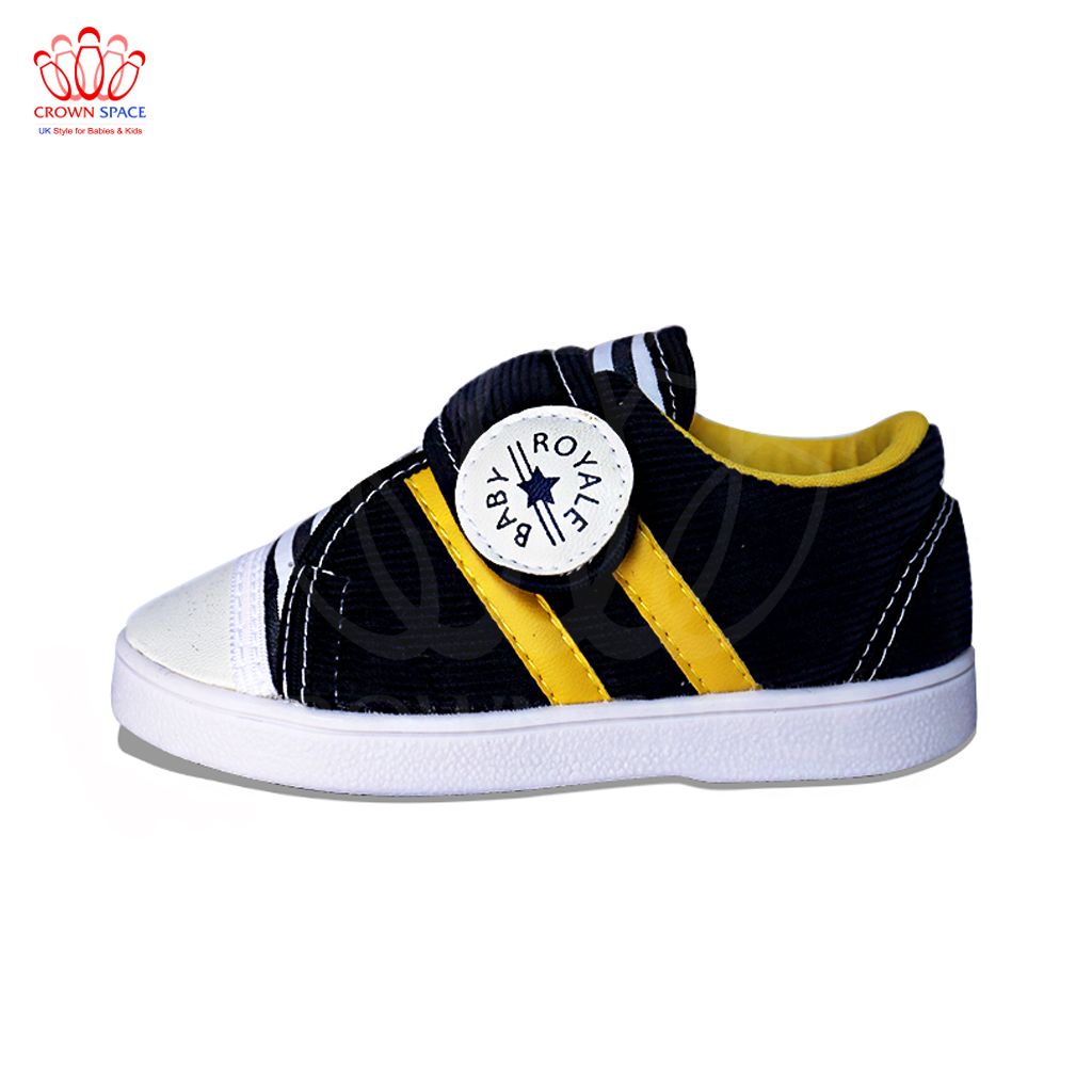 Giày Tập Đi Đẹp Crown UK Royale Baby Walking Shoes Trẻ em Cao Cấp 132_870 Nhẹ Êm Size 3-6/1-3 Tuổi