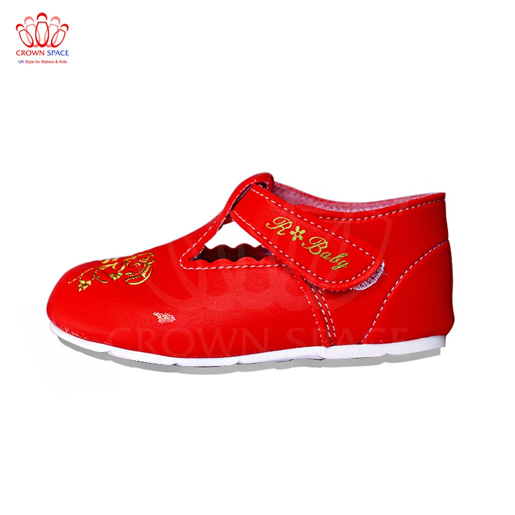 Giày tập đi cho bé gái Royale Baby Fashion Shoes | Crown Space 051_1106