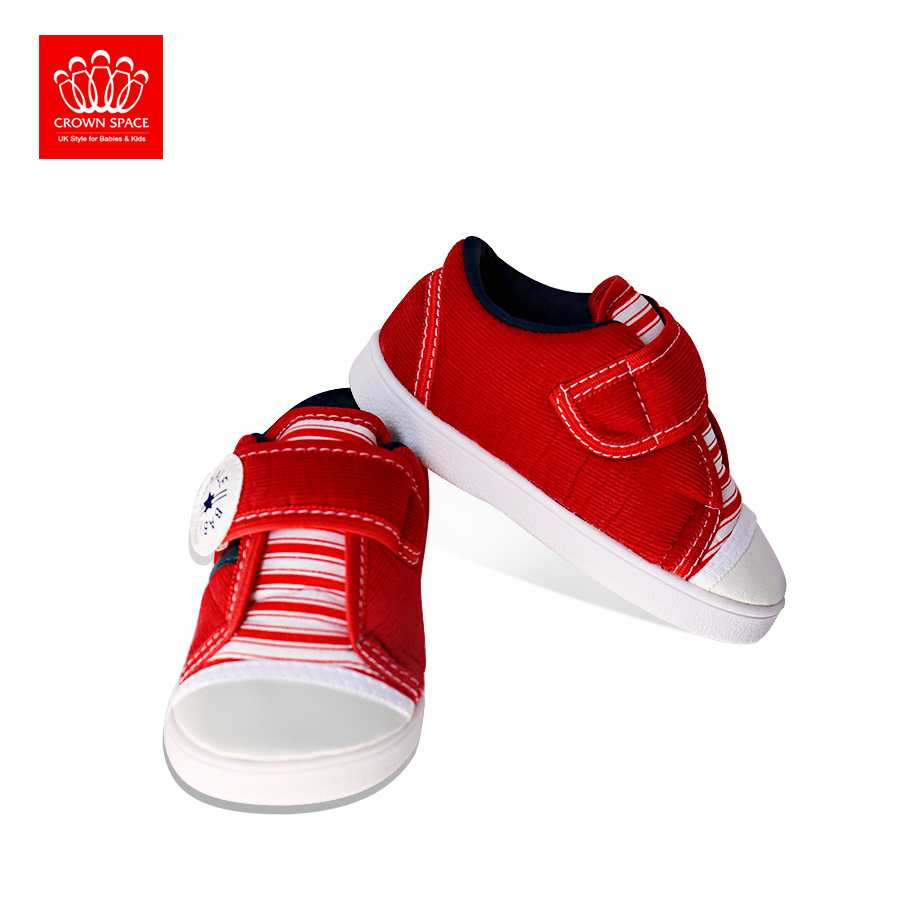 Giày Tập Đi Đẹp Crown UK Royale Baby Walking Shoes Trẻ em Cao Cấp 132_870 Nhẹ Êm Size 3-6/1-3 Tuổi