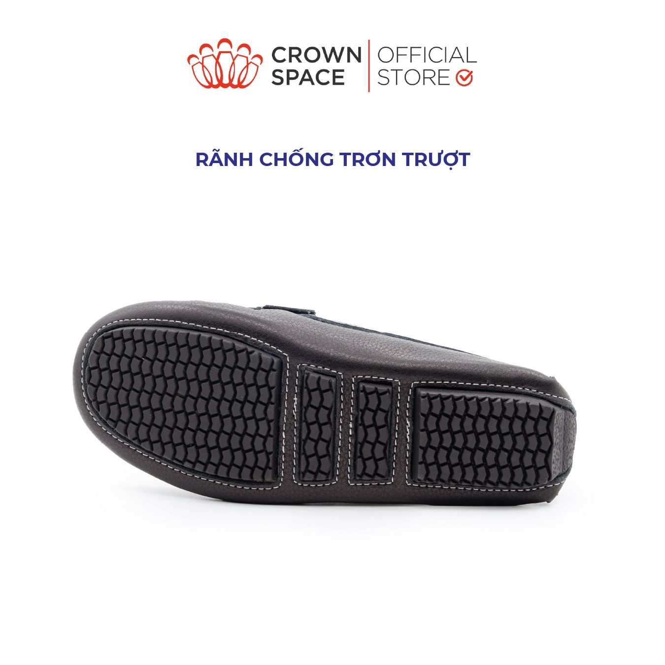 Giày Lười Bé Trai Lịch Lãm, Phong Cách Anh Quốc, Tiện Lợi | Crown Space CRUK452