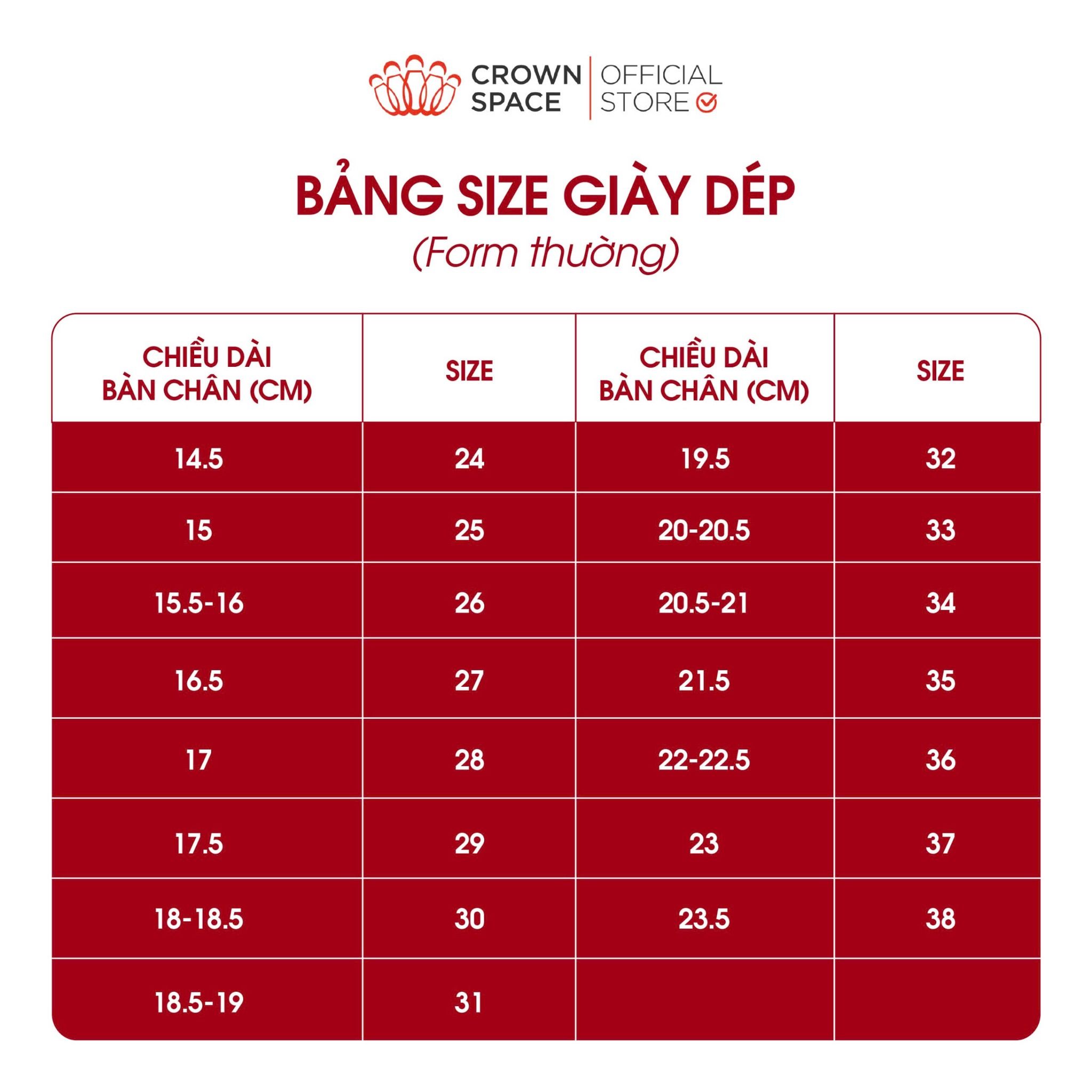 Giày Bệt Bé Gái Cao Cấp, Sang Trọng, Chống Trơn Trượt | Crown Space CRUK3076