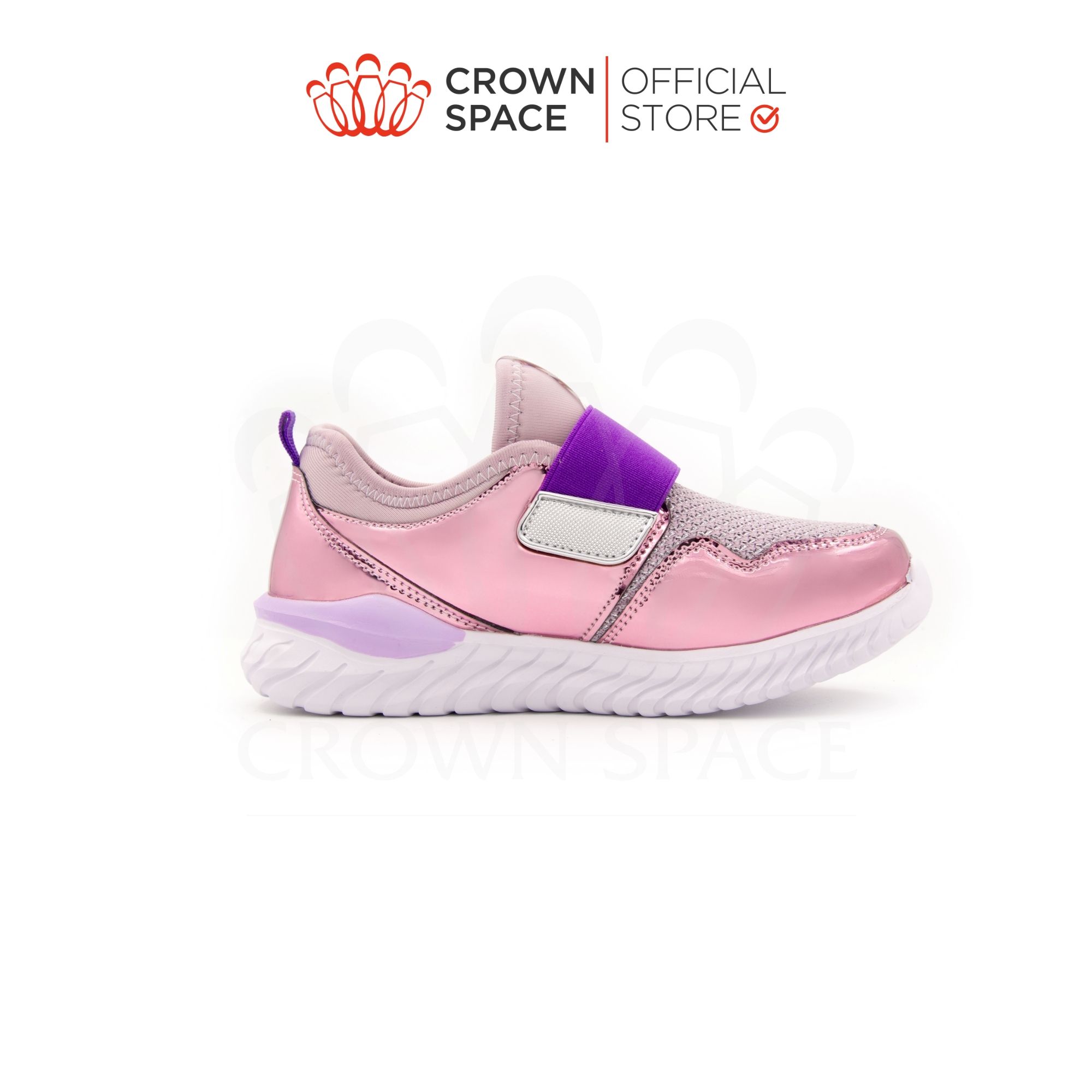 Giày Thể Thao Bé Gái Đi Học Siêu Nhẹ Êm Crown Space UK Sport Shoes CRUK8035 Trẻ em Cao Cấp Size 28-36