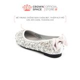  Giày Búp Bê Trẻ Em Cao Cấp Chính Hãng Crown Space Dành Cho Bé Gái Đi Chơi Đi Học CRUK3033 Size 29 - 36 