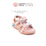  Dép Quai Hậu Sandals Trẻ Em Cao Cấp Chính Hãng Crown Space Dành Cho Bé Gái Đi Chơi Đi Học CRUK545 Size 26 - 35 