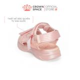  Dép Quai Hậu Sandals Trẻ Em Cao Cấp Chính Hãng Crown Space Dành Cho Bé Gái Đi Chơi Đi Học CRUK550 Size 26 - 36 