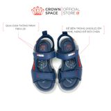  Dép Quai Hậu Sandals Trẻ Em Cao Cấp Chính Hãng Crown Space Dành Cho Bé Trai Đi Chơi Đi Học CRUK556 Size 26 - 36 