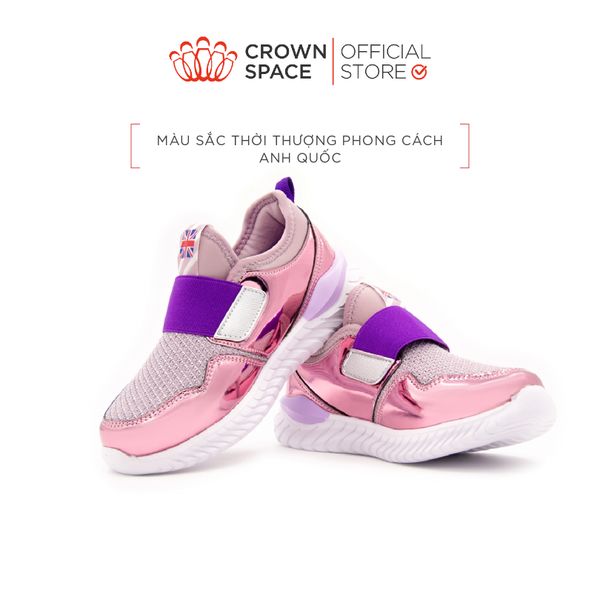  Giày Thể Thao Sneaker Trẻ Em Cao Cấp Chính Hãng Crown Space Dành Cho Bé Gái Bé Trai Đi Chơi Đi Học CRUK8035 Size 28 - 36 