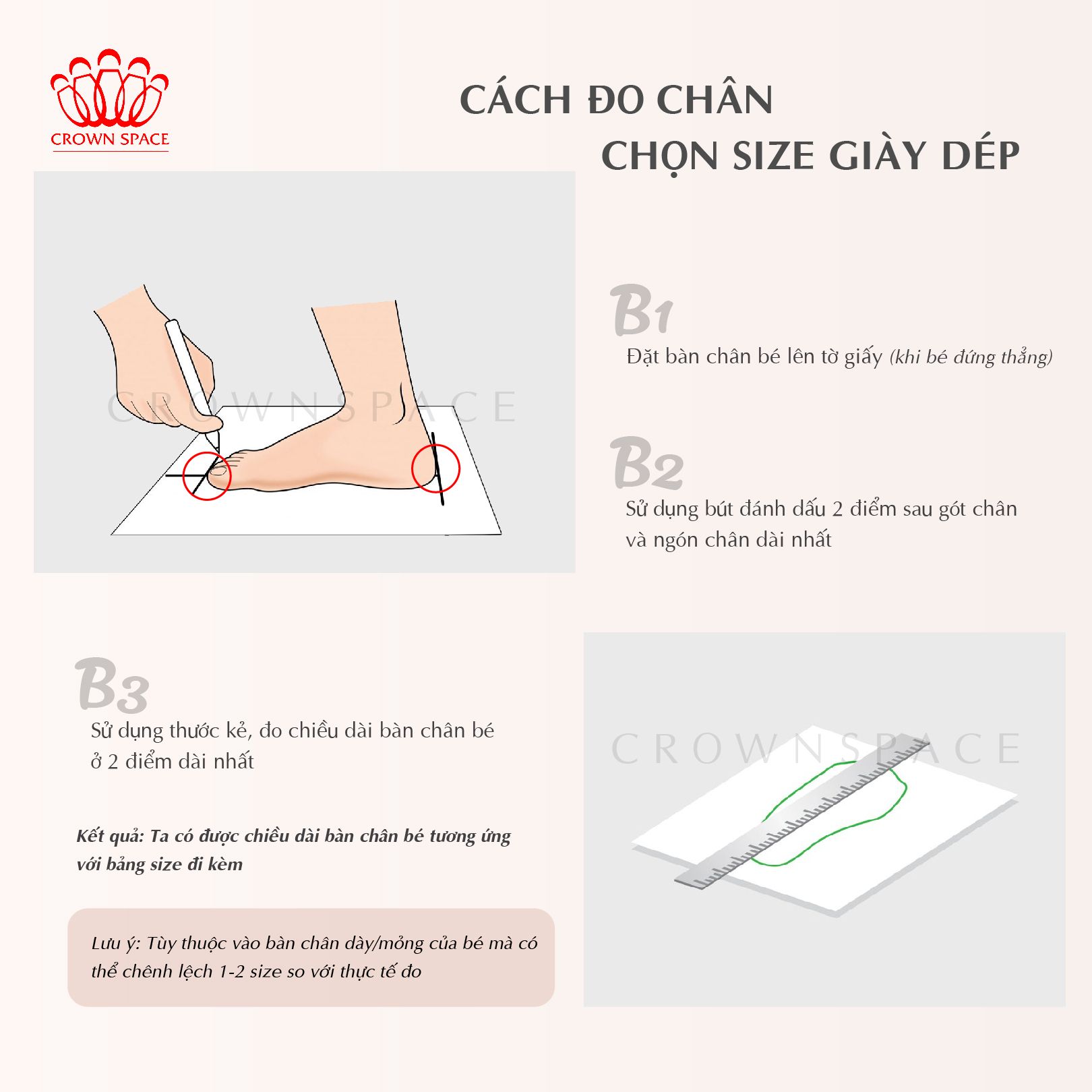  Giày Búp Bê Trẻ Em Cao Cấp Chính Hãng Crown Space Dành Cho Bé Gái Đi Chơi Đi Học CRUK3148 Size 30 - 36 