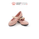  Giày Búp Bê Trẻ Em Cao Cấp Chính Hãng Crown Space Dành Cho Bé Gái Đi Chơi Đi Học CRUK3148 Size 30 - 36 