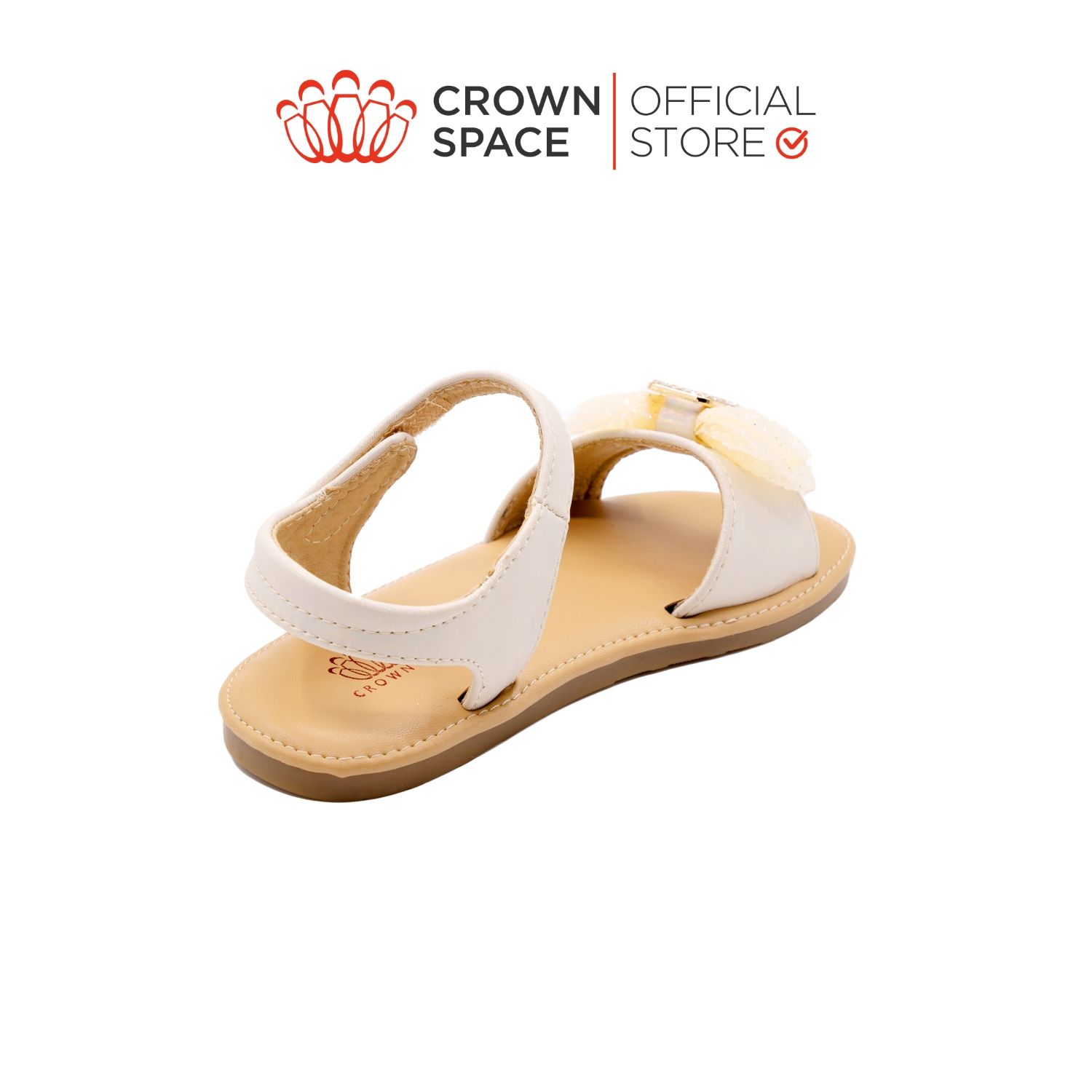 Sandal Quai Hậu Bé Gái Êm Ái, Bảo Vệ, Dễ Thương Cho Bé | Crown Space CRUK7042
