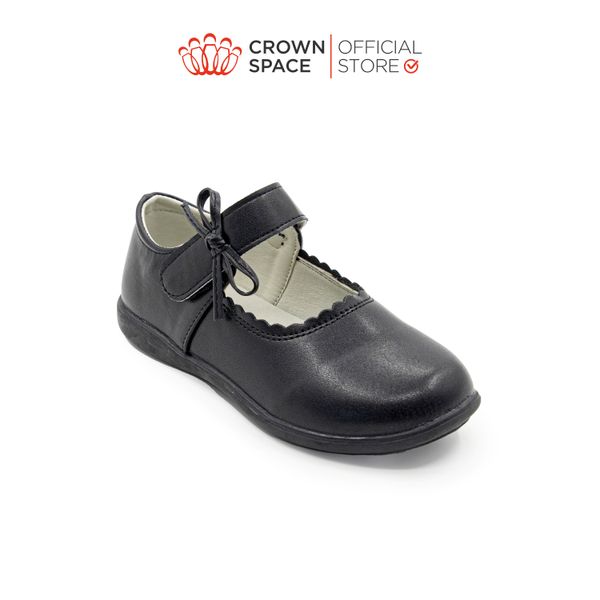  Giày Búp Bê School Shoes Đi Học Trẻ Em Cao Cấp Chính Hãng Crown Space Dành Cho Bé Gái CRUK3074 Size 30 - 36 