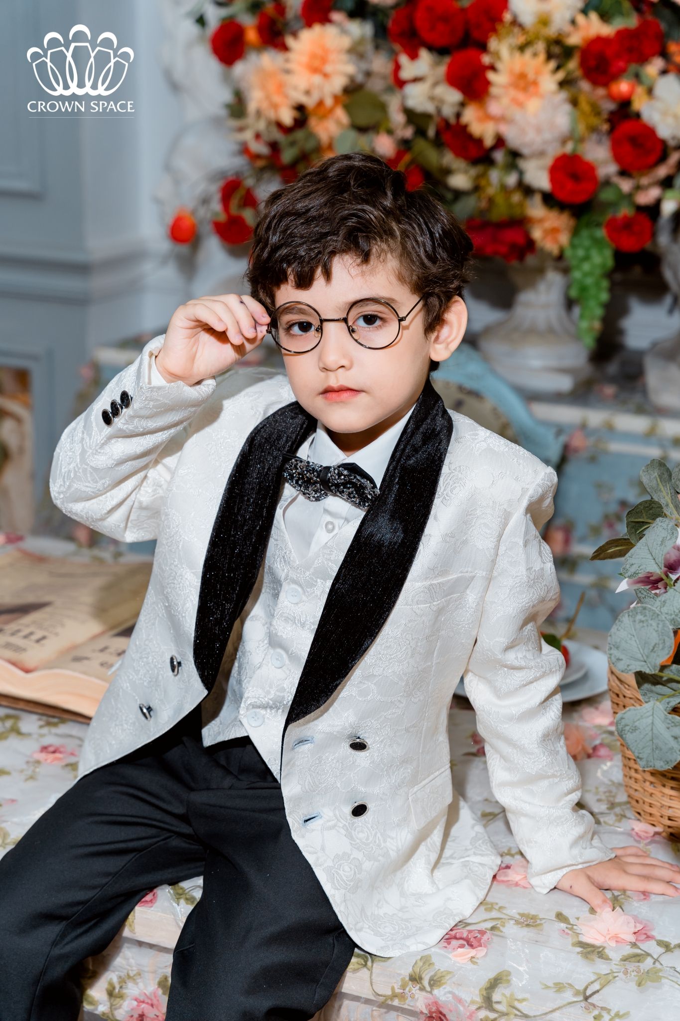 Vest Bé Trai Cao Cấp Phiên Bản Limited Crown Kids CKBL6532504 Size 17 - 38Kg