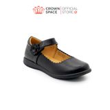  Giày Búp Bê School Shoes Đi Học Trẻ Em Cao Cấp Chính Hãng Crown Space Dành Cho Bé Gái CRUK3072 Size 28 - 38 