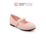  Giày Búp Bê Trẻ Em Cao Cấp Chính Hãng Crown Space Dành Cho Bé Gái Đi Chơi Đi Học CRUK3148 Size 30 - 36 