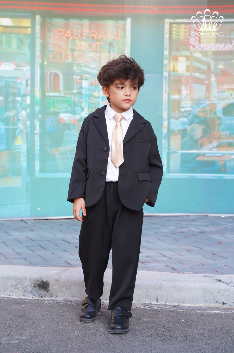 Vest Bé Trai Cao Cấp Phiên Bản Limited Crown Kids CKBL6922229 Size 13 - 28Kg