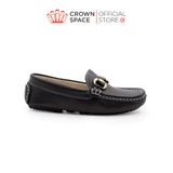 Giày Moccasin Trẻ Em Cao Cấp Chính Hãng Crown Space Dành Cho Bé Trai CRUK452 Size 26-36 