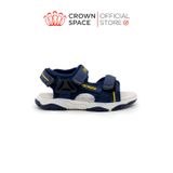  Dép Quai Hậu Sandals Trẻ Em Cao Cấp Chính Hãng Crown Space Dành Cho Bé Trai Đi Chơi Đi Học CRUK566 Size 28 - 36 