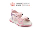  Dép Quai Hậu Sandals Trẻ Em Cao Cấp Chính Hãng Crown Space Dành Cho Bé Gái Đi Chơi Đi Học CRUK565 Size 27 - 36 