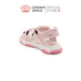  Dép Quai Hậu Sandals Trẻ Em Cao Cấp Chính Hãng Crown Space Dành Cho Bé Gái Đi Chơi Đi Học CRUK565 Size 27 - 36 