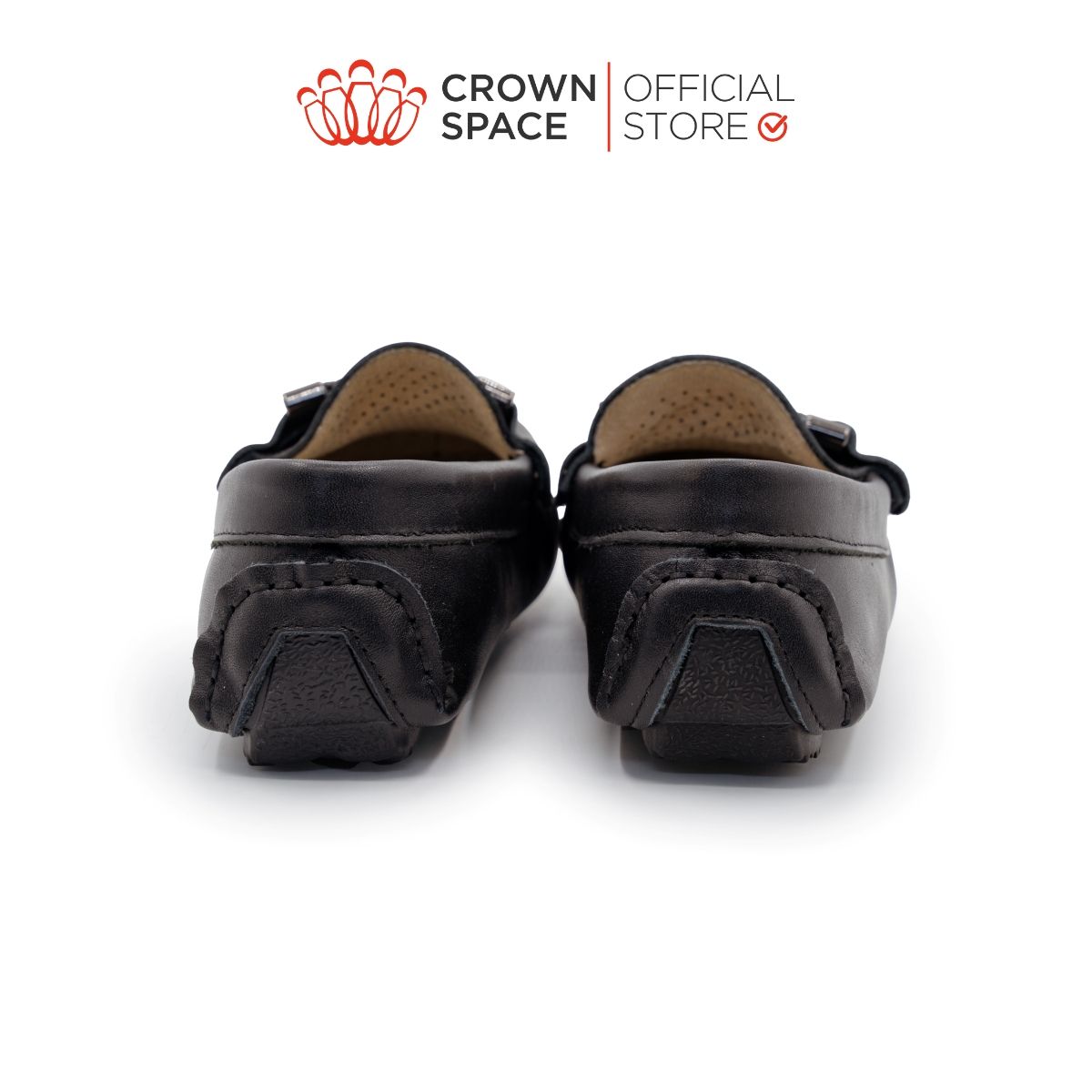 Giày Lười Loafer Bé Trai Vặn Thừng, Phong Cách Anh Quốc| Crown Space CRUK453