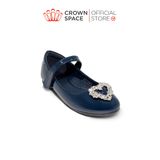  Giày Búp Bê Trẻ Em Cao Cấp Chính Hãng Crown Space Dành Cho Bé Gái Đi Chơi Đi Học CRUK3163 Size 28 - 37 