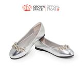  Giày Búp Bê Trẻ Em Cao Cấp Chính Hãng Crown Space Dành Cho Bé Gái Đi Chơi Đi Học CRUK3162 Size 28 - 37 