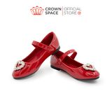  Giày Búp Bê Trẻ Em Cao Cấp Chính Hãng Crown Space Dành Cho Bé Gái Đi Chơi Đi Học CRUK3163 Size 28 - 37 