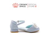  Giày Búp Bê Trẻ Em Cao Cấp Chính Hãng Crown Space Dành Cho Bé Gái Đi Chơi Đi Học CRUK3153 Size 25 - 30 