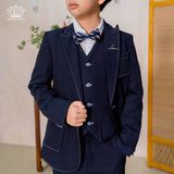  Vest Bé Trai Cao Cấp Phiên Bản Limited Crown Kids CKBL6933312 Size 30 - 50Kg 