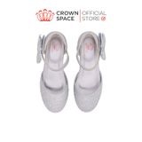  Giày Búp Bê Trẻ Em Cao Cấp Chính Hãng Crown Space Dành Cho Bé Gái Đi Chơi Đi Học CRUK3152 Size 31 - 36 