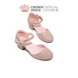  Giày Búp Bê Trẻ Em Cao Cấp Chính Hãng Crown Space Dành Cho Bé Gái Đi Chơi Đi Học CRUK3152 Size 31 - 36 