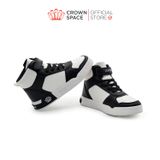  Giày Thể Thao Sneaker Cao Cổ Trẻ Em Cao Cấp Chính Hãng Crown Space Dành Cho Bé Trai Bé Gái Đi Chơi Đi Học CRUK8051 Size 31 - 37 