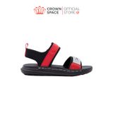  Dép Quai Hậu Sandals Trẻ Em Cao Cấp Chính Hãng Crown Space Dành Cho Bé Trai Đi Chơi Đi Học CRUK652 Size 26 - 36 