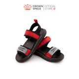  Dép Quai Hậu Sandals Trẻ Em Cao Cấp Chính Hãng Crown Space Dành Cho Bé Trai Đi Chơi Đi Học CRUK652 Size 26 - 36 