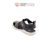  Dép Quai Hậu Sandals Bít Mũi Trẻ Em Cao Cấp Chính Hãng Crown Space Dành Cho Bé Trai Đi Chơi Đi Học CRUK653 Size 32 - 37 