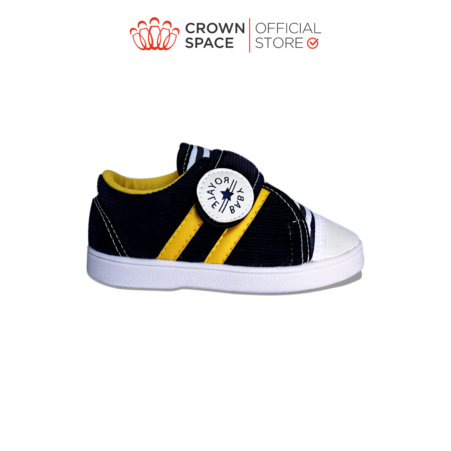 Giày Tập Đi Đẹp Crown UK Royale Baby Walking Shoes Trẻ em Cao Cấp 132_870 Nhẹ Êm Size 3-6/1-3 Tuổi