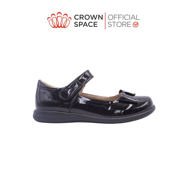  Giày Búp Bê School Shoes Đi Học Trẻ Em Cao Cấp Chính Hãng Crown Space Dành Cho Bé Gái CRUK3075 Size 30 - 38 