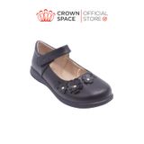  Giày Búp Bê School Shoes Đi Học Trẻ Em Cao Cấp Chính Hãng Crown Space Dành Cho Bé Gái CRUK3077 Size 30 - 38 