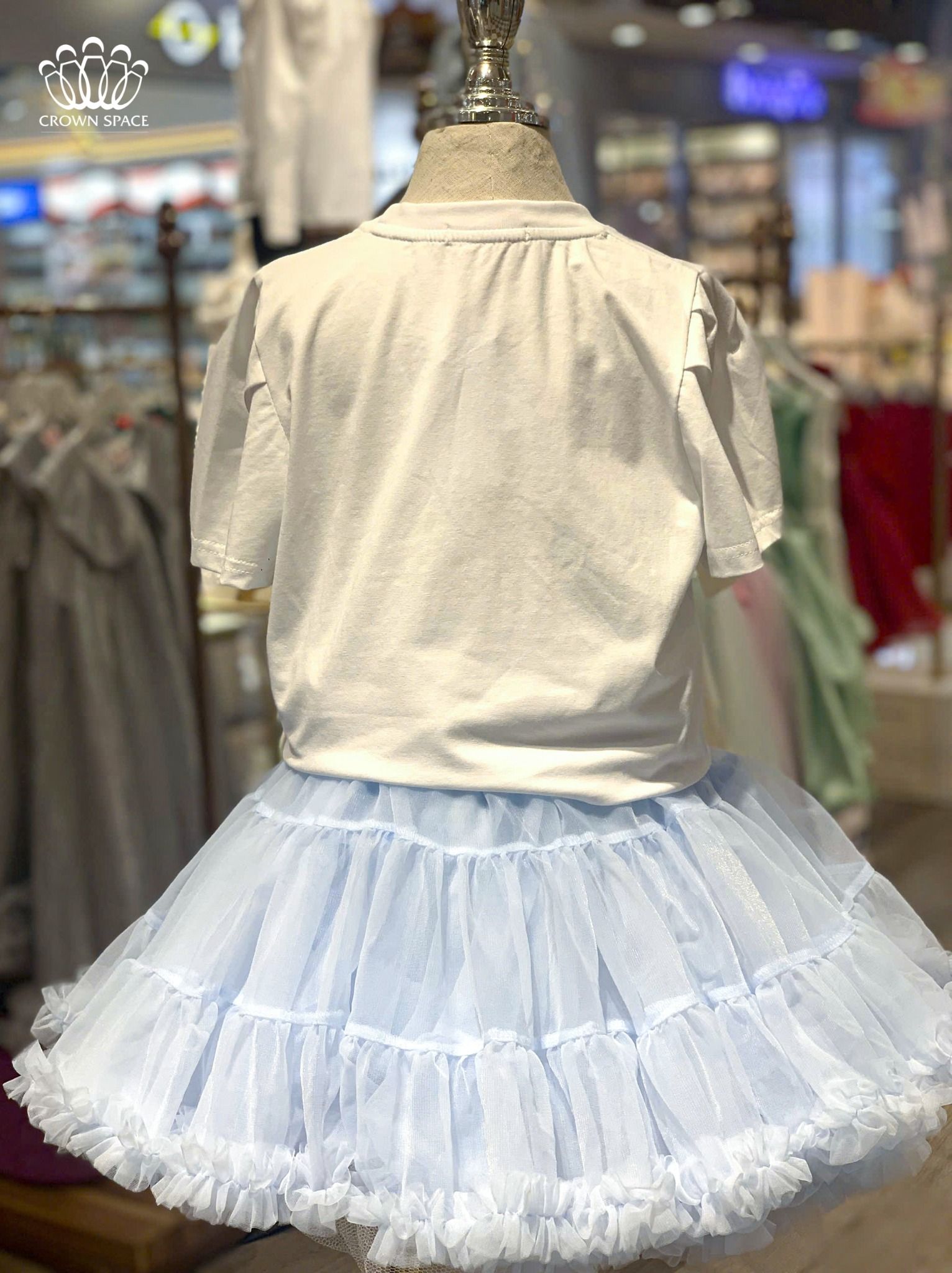 Combo Váy Áo Công Chúa Bé Gái Elsa, Cao Cấp, Mềm Mại, Thoáng Mát | Crown Space CKGS3950120