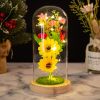Hoa Hướng Dương kèm bó hoa đèn led - quà tặng mẹ - tặng chị - tặng người yêu