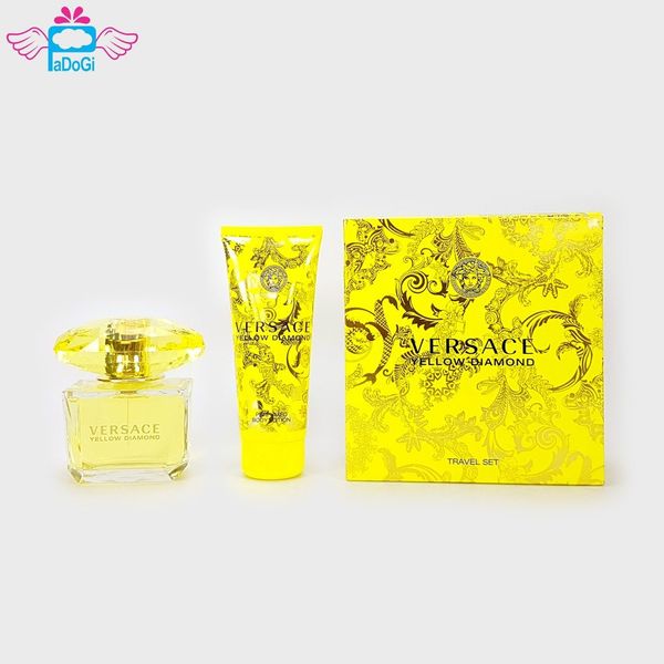 Set Nước Hoa Nữ Versace Yellow Diamond