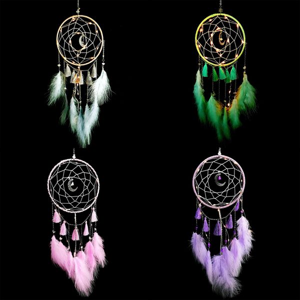 Dreamcatcher Mặt Trăng Có Đèn