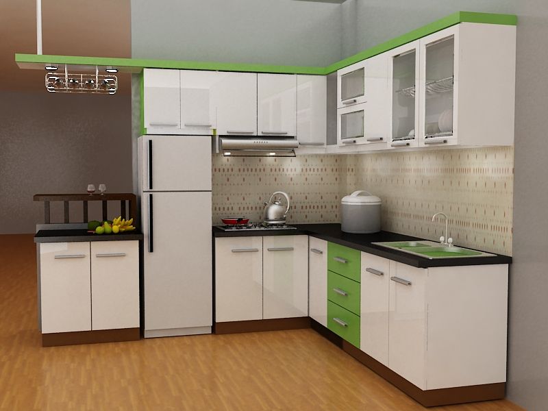 Tủ bếp Melamine