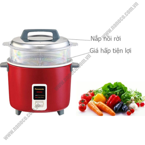 Nồi cơm điện nắp rời Panasonic SR-W18GSRRA