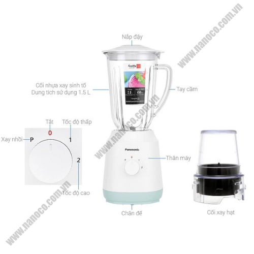 Máy xay sinh tố Panasonic MX-EX1511WRA