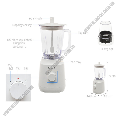 Máy xay sinh tố Panasonic MX-EX1011WRA